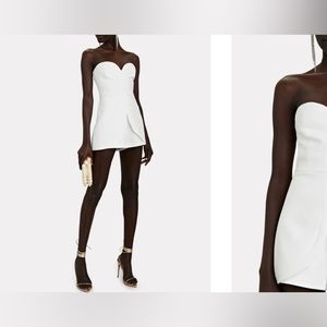 Alexis Rare Scalloped Crepe Romper